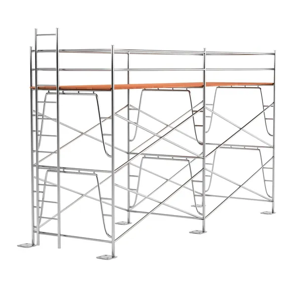 Realistic 3d render of scaffolding — Stock Photo, Image