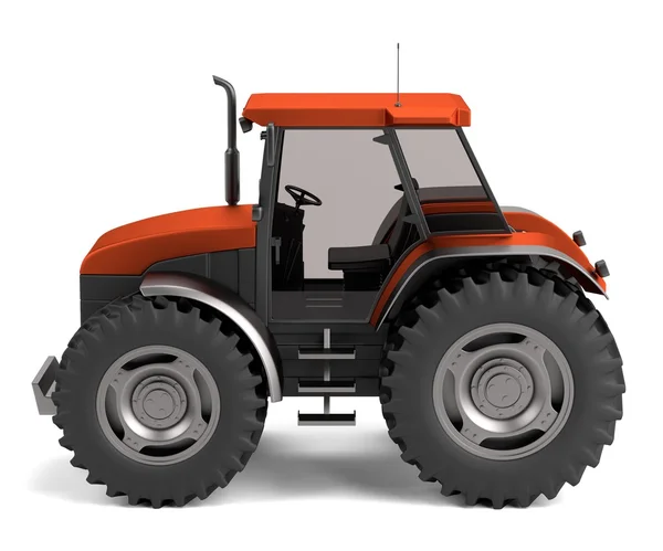 Realistic 3d render of tractor — Stock Photo, Image