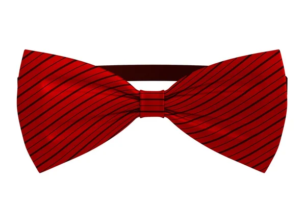 Realistic 3d render of bowtie — Stock Photo, Image
