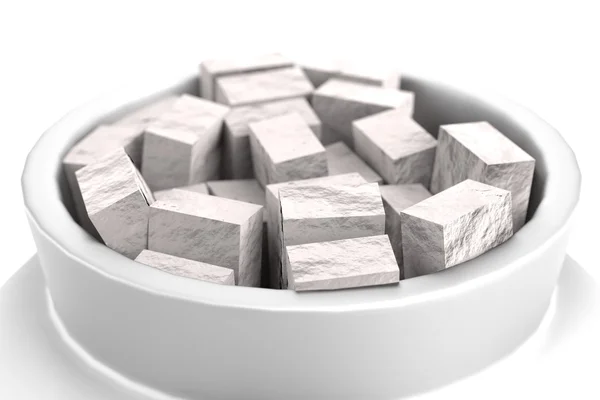 Realistic 3d render of sugar — Stock Photo, Image