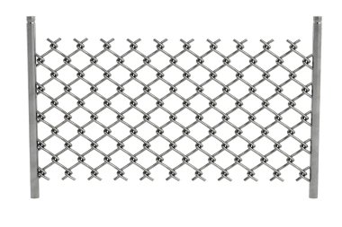 zincir çit gerçekçi 3d render