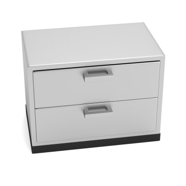 tıp kabine gerçekçi 3d render