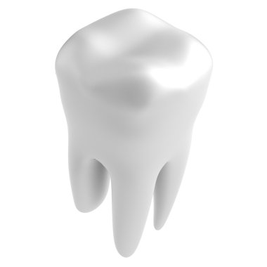 Diş gerçekçi 3d render
