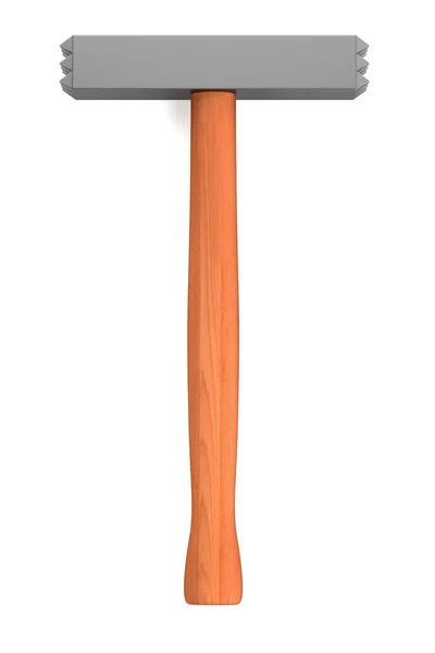 Realistic 3d render of hammer — Stock Photo, Image