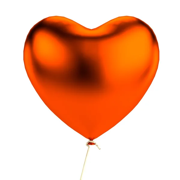 Realistische 3d render van Valentijn hart — Stockfoto