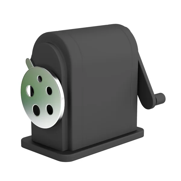 Realistic 3d render of stationery tool - sharpener — Stock Photo, Image