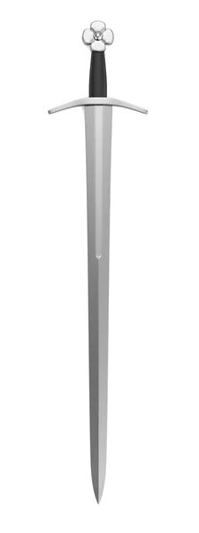Realista 3d renderização de espada — Fotografia de Stock