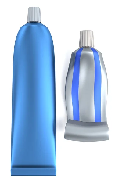 Realista 3d renderizado de pasta de dientes — Foto de Stock