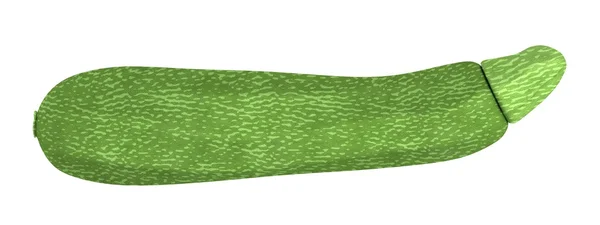 Realistic 3d render of zucchini — Stock Photo, Image