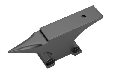 Demirci örs gerçekçi 3d render