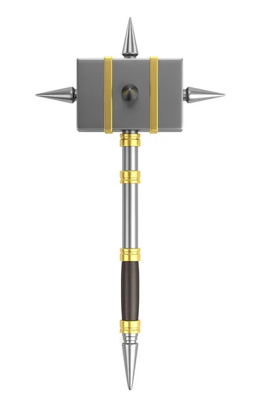 Realistic 3d render of hammer — Stock Photo, Image