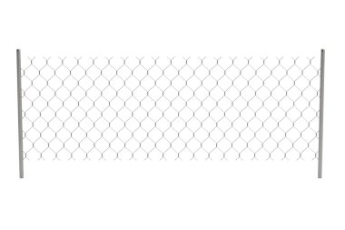 zincir çit gerçekçi 3d render