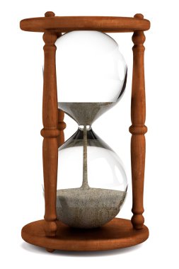 kum saatinin gerçekçi 3d render