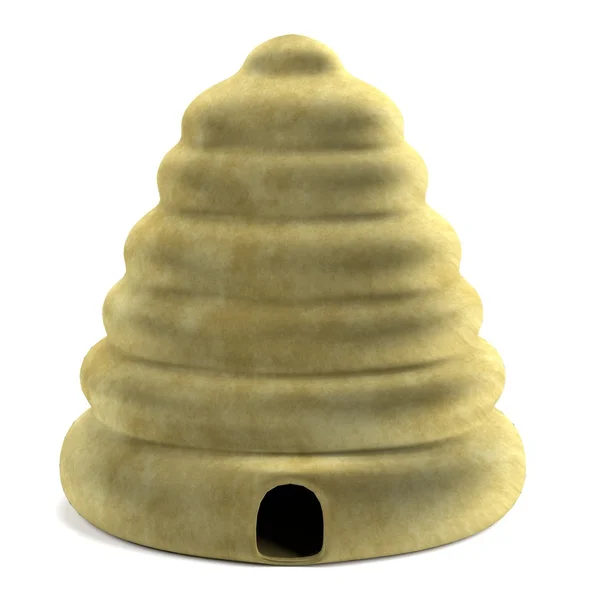 Realistic 3d render of beehive — Stock Photo, Image