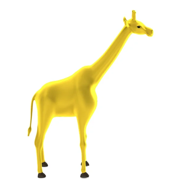 Rendering realistico 3d della giraffa — Foto Stock