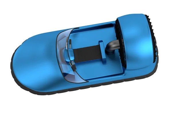 Realistico rendering 3d di hovercraft — Foto Stock