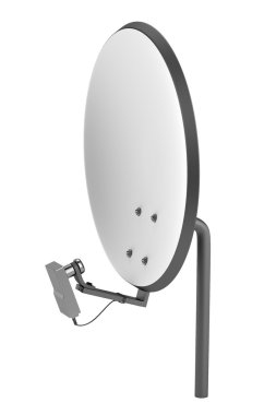 satelitte gerçekçi 3d render
