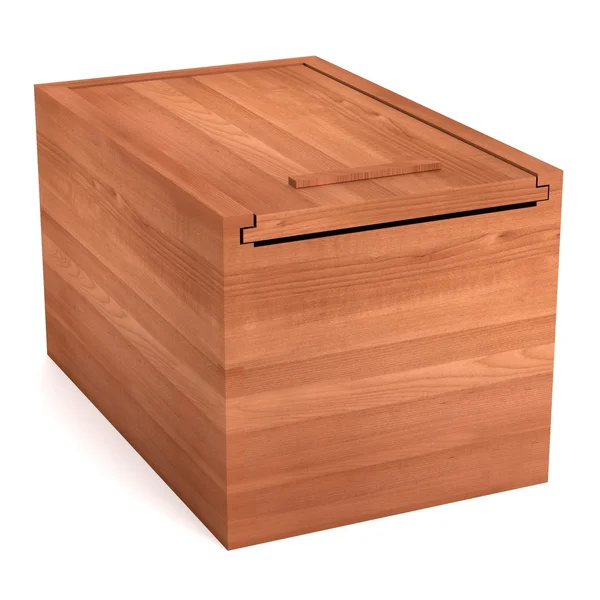 Realistic 3d render of box — Stock Photo, Image