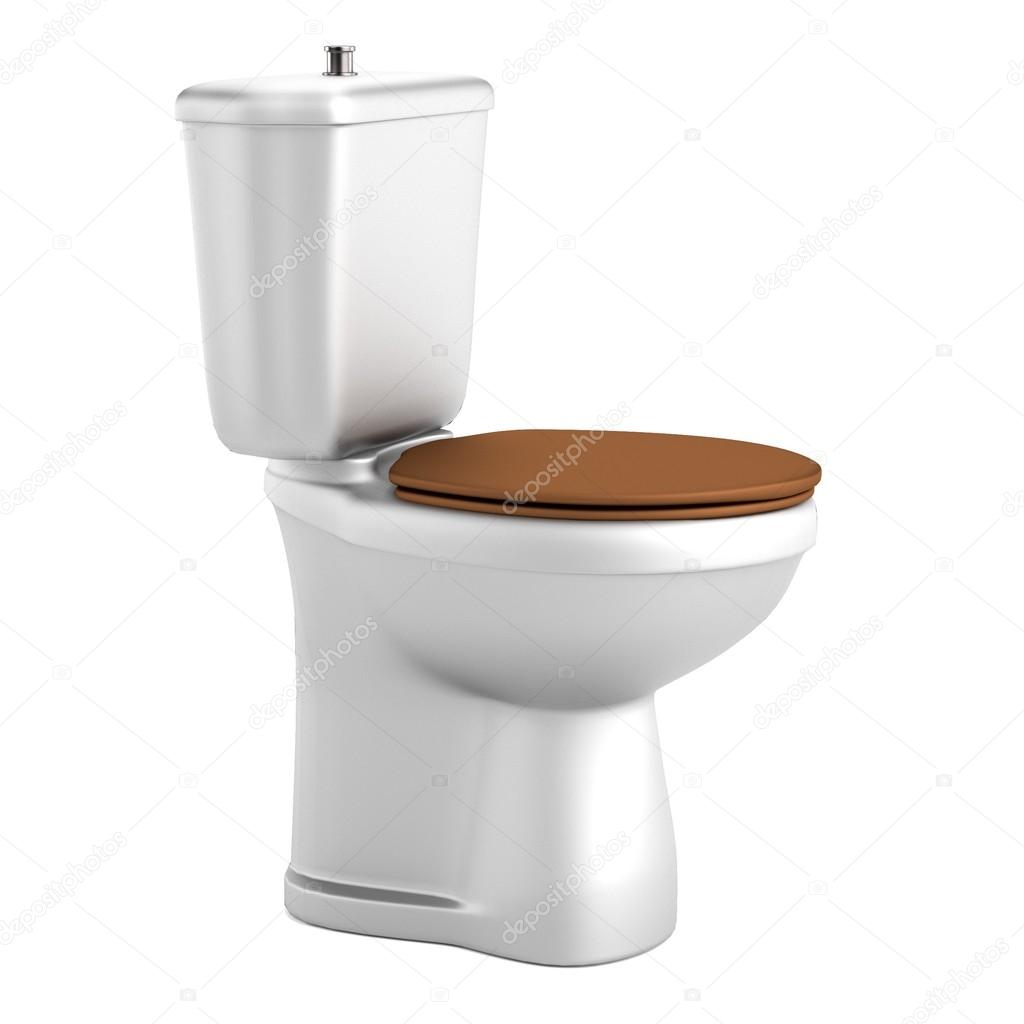 Realistic 3d render of toilet