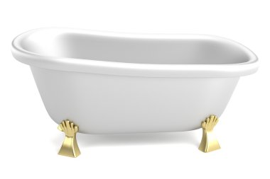 banyo maddenin gerçekçi 3d render