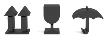 gerçekçi 3d render paketi işaretleri