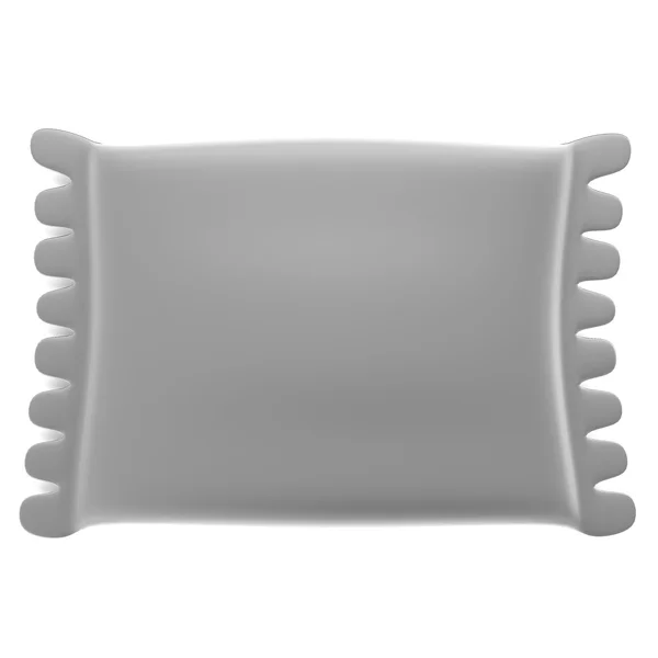 Realistic 3d render of pillow — Stock Photo, Image