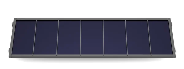 Realistic 3d render of solar panel — Stock Photo, Image