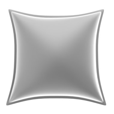 gerçekçi 3d render yastık