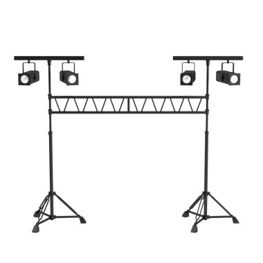 Sahne ışığı gerçekçi 3d render