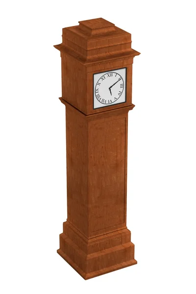 Realista 3d renderizado de reloj viejo — Foto de Stock