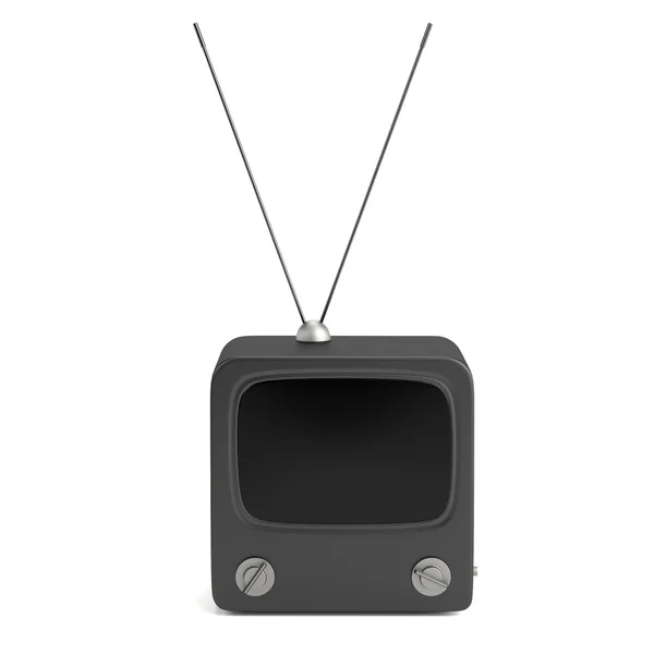 Realista 3d renderizado de retro TV — Foto de Stock