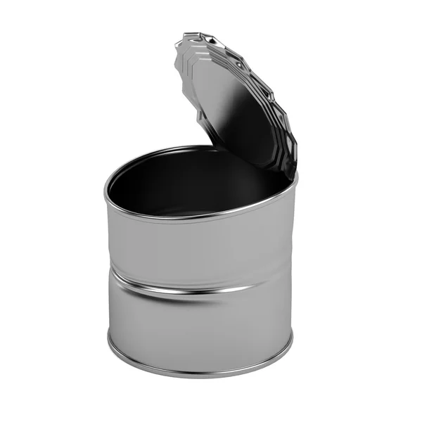 Realistic 3d render of old can — Stock Photo, Image