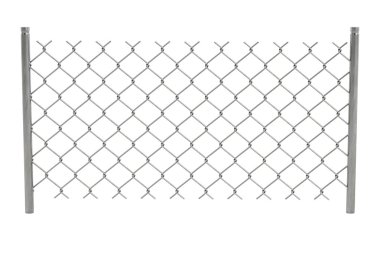 zincir çit gerçekçi 3d render