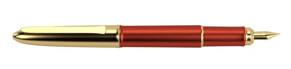 Realistic 3d render of luxury pen — Stock Photo, Image