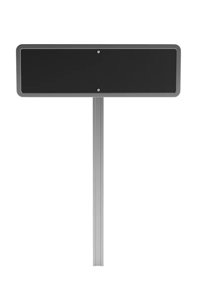 Realistic 3d render of traffic sign — Stock Photo, Image