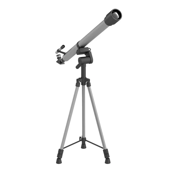 真实的 3d 渲染的望远镜 — 图库照片