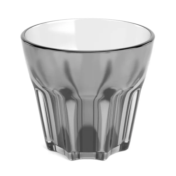 Realistische 3d render van glas — Stockfoto