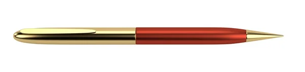 Renderização 3d realista de caneta de luxo — Fotografia de Stock
