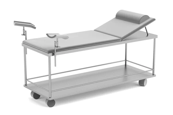 Realistic 3d render of medical bed — Stock Photo, Image