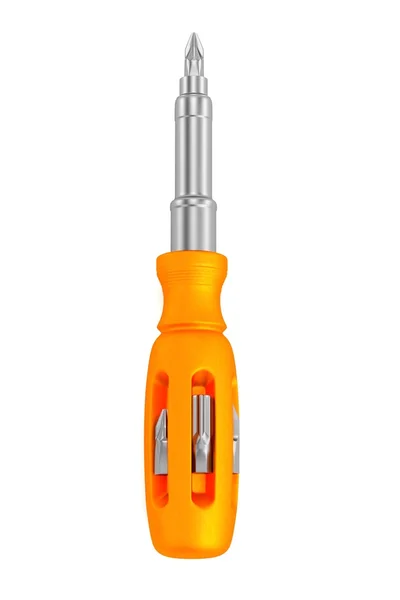 Realistic 3d render of screwdriver — Stock Photo, Image