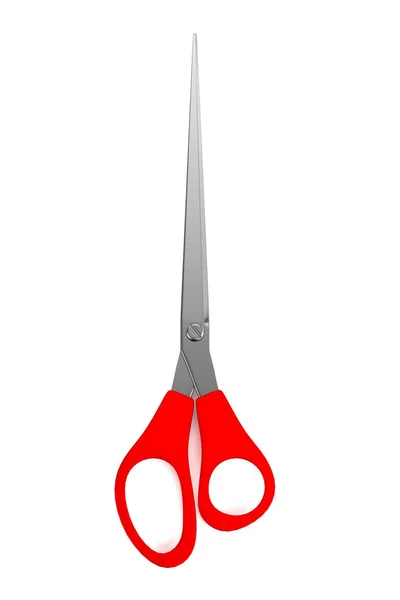Realistic 3d render of scissors — Stock Photo, Image