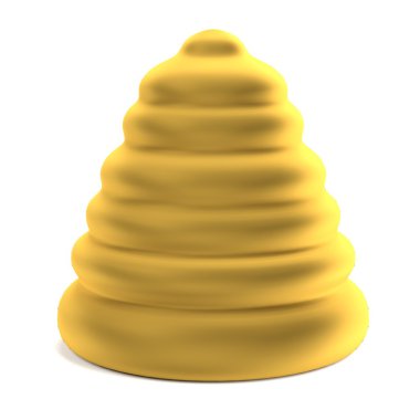 Arı kovanı gerçekçi 3d render