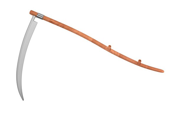 Realistic 3d render of farming tool