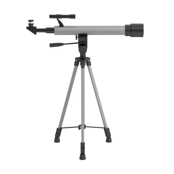 Realistik 3d render teleskop — Stok Foto