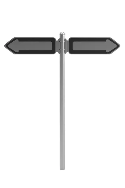 Realistic 3d render of traffic sign — Stock Photo, Image