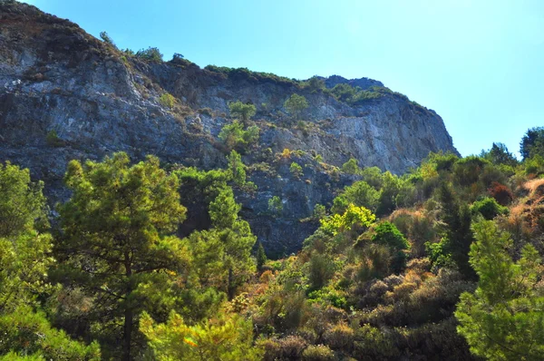 Mountains of Samos island — Stock Photo, Image