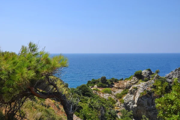 Фото красивых пейзажей Эгейского моря — стоковое фото