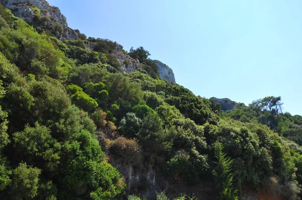 Photo of mountains of Samos island — Stock Photo, Image