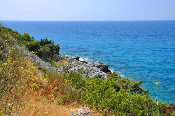 Fotografie krajiny beautiuful v Egejském moři — Stock fotografie