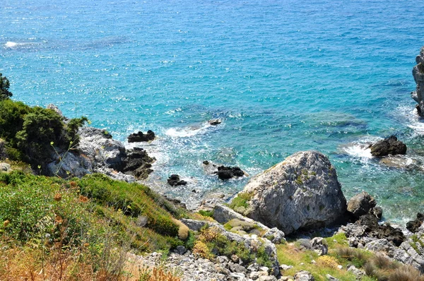 Foto van landschap van de beautiuful van de Egeïsche zee — Stockfoto
